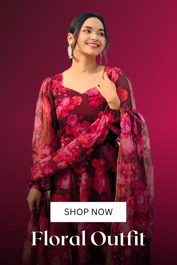 Floral Gown Banner