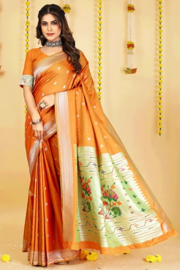 Buy All New Marathi Paithani Saree For Women