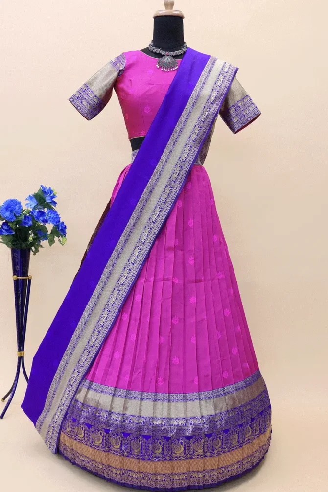Traditional Narayanpet Half Sarees With Price For Women
