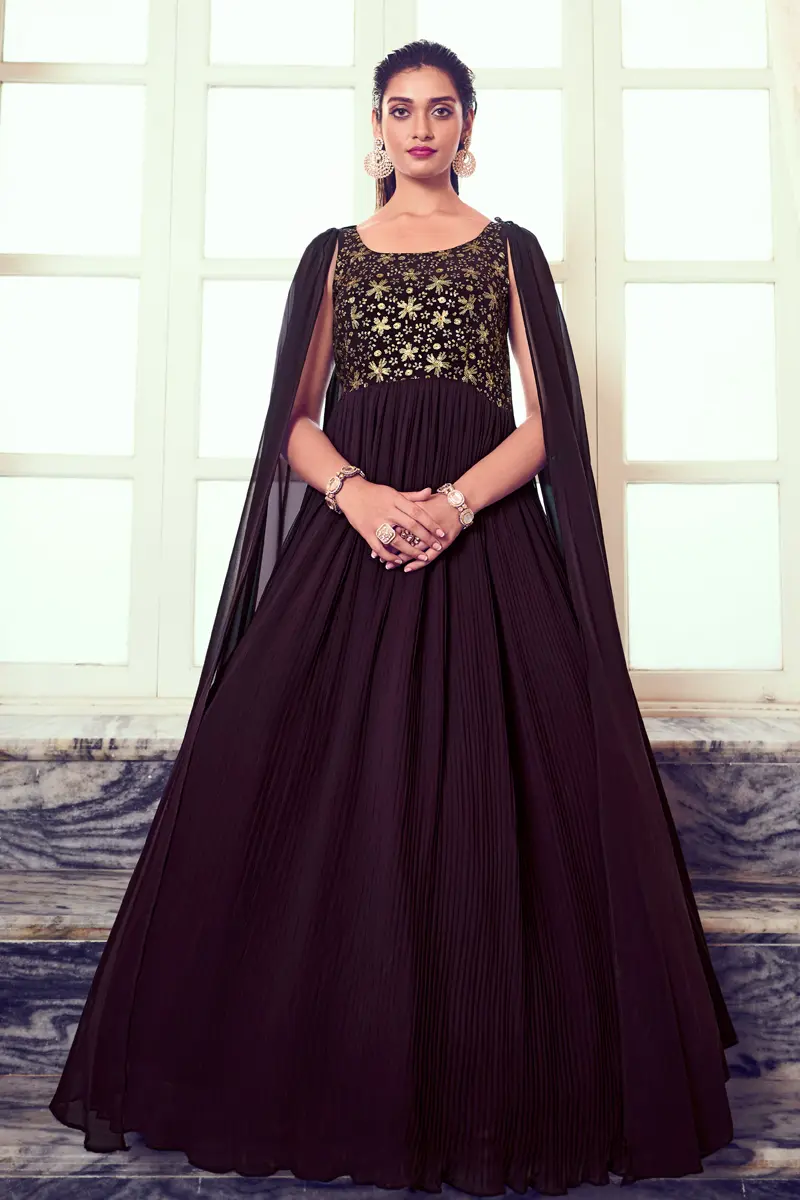 Latest) Indian Designer Long Gown Design For Women 2023-hkpdtq2012.edu.vn