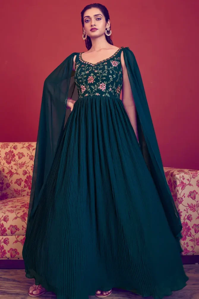 designer gown for raksha bandhan