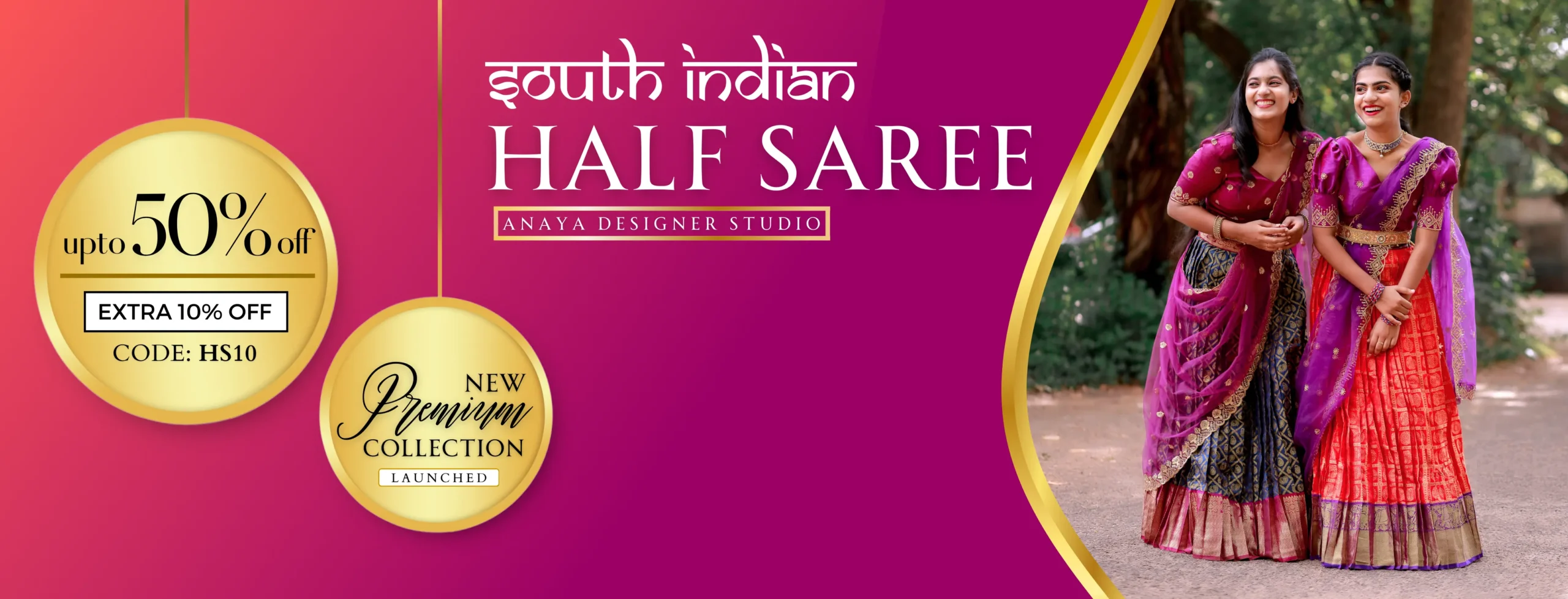 South indian hal saree scaled Anaya Designer Studio | Sarees, Gowns and Lehenga Choli