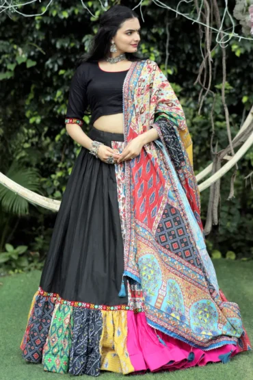Wedding special blue color lehenga choli for stylish looks – Joshindia