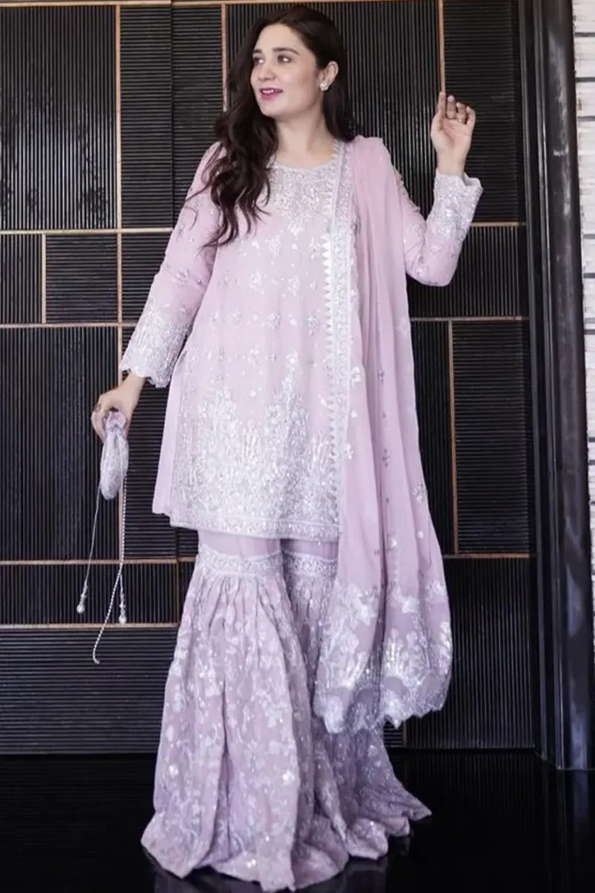 Traditional Punjabi Sharara Suit For Women