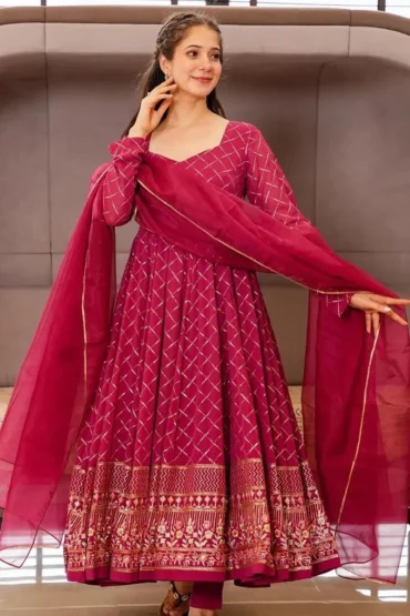 RAMNATHTEX Anarkali Gown Price in India  Buy RAMNATHTEX Anarkali Gown  online at Flipkartcom